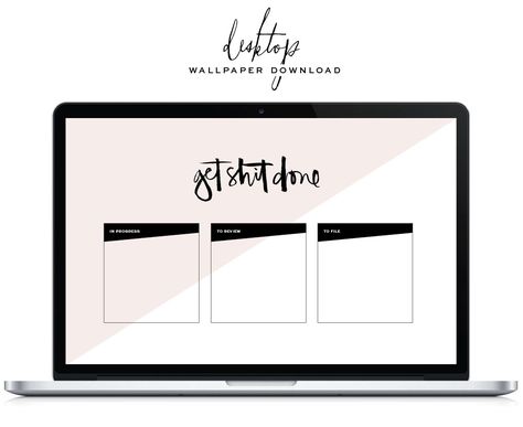 Organize your desktop with this fun wallpaper Aesthetic Organizer, Desktop Organiser, Tech Wallpaper, Macbook Wallpaper Aesthetic, Organization Quotes, Desktop Wallpaper Macbook, Wallpaper Organizer, Toronto Interior Design, Computer Hacks