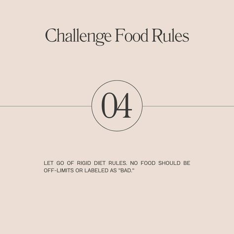 Ready to start your intuitive eating journey? Visit our website to learn more and book a session with a therapist today. Remember, you deserve a positive relationship with food and your body! . . . #IntuitiveEating #BodyPositivity #SelfLove #MindfulEating #FoodFreedom #EatingDisorderRecovery #MentalHealthMatters #YouAreNotAlone #recoveryispossible #joywelltherapy Positive Relationship, Food Rules, Online Therapy, Relationship With Food, Intuitive Eating, Mindful Eating, Mental Health Matters, Body Positivity, You Deserve