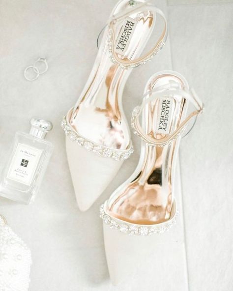 Winter Bridal Shoes, Badgley Mischka Bridal Shoes, Winter Wedding Shoes, Best Bridal Shoes, Badgley Mischka Bridal, Wedding Shoes For Bride, Bride Heels, Shoes For Bride, White Bridal Shoes