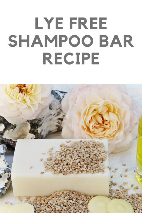 Make your own Lye Free Shampoo Bar | Shampoo & Conditioner Bars Diy Shampoo Bars No Lye Easy Recipes, All Natural Shampoo Bars, Diy Natural Shampoo Bar, Homemade Shampoo And Conditioner Bars, Diy Shampoo Bar No Lye Easy Recipes, Diy Bar Shampoo And Conditioner, No Lye Shampoo Bar Recipe, Diy Solid Shampoo Bar, Natural Shampoo Bar Recipe