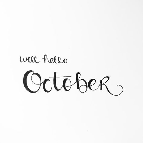 « O C T O B E R » My favorite time of the year!!! Fourth quarter!!! Everyday is Happiness!!! Typographie Logo, October Quotes, Typographie Inspiration, Hello October, Happy Fall Y'all, Inspirational Pictures, Art Fashion, Happy Fall, Fall Fun