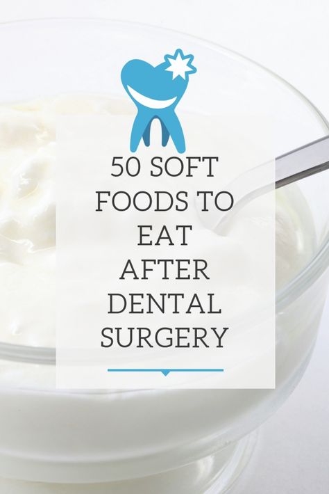 Just had oral surgery? Had your wisdom teeth removed? Eating can be hard, and it is important for healing to eat only soft foods for a few days. With these suggestions, you won't get bored with food! Wisdom Teeth Removal Food, Eating After Tooth Extraction, Wisdom Teeth Food, Wisdom Teeth Recovery, Soft Foods To Eat, After Wisdom Teeth Removal, Teeth Surgery, Soft Foods Diet, Tooth Pulled