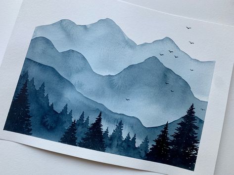 Kendra VanDruff’s watercolor landscape YouTube channel. Full of National Park inspired painting tutorials! Watercolor Mountains Tutorial, Smokey Mountain National Park, Paintings Nature, Smokey Mountains National Park, Painting Instructions, Tree Tattoos, 2024 Art, Smokey Mountain, Inspired Painting