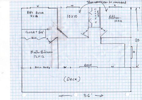 How to Draw Blueprints for a House - 8 Easy Steps - wikiHow A House, Floor Plan, To Draw, I Hope, Apartment, Building, Drawings