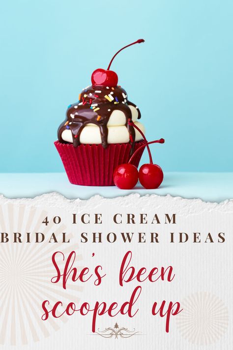 Indulge in the sweetest celebration of love with our 'She's Been Scooped Up' Ice Cream Bridal Shower! 🍦✨ Dive into a world of delightful flavors, charming decor, and love as sweet as the treats served. Discover the scoop on creating a memorable bridal shower that's as unique and delicious as the couple's love story. Join us as we dish out the details and scoop up the joy in this unforgettable ice cream-inspired bridal shower journey Ice Cream Wedding, Ice Cream Sunday, Tasty Ice Cream, Ice Cream Decorations, Budget Baby Shower, Wedding Shower Themes, Sundae Bar, Bridal Shower Planning, Here's The Scoop