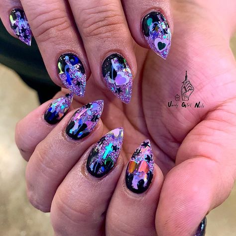 🎨⚡️Custom Nail Artist⚡️🎨 on Instagram: “Pastel goth drip 🦇 thank you @misfit_mombie_ !! #pastelgothnails #pastelgoth” Goth Nail Designs, Pastel Goth Nails, Nails Lavender, Edgy Nails, Goth Nails, Nails 2023, Easter Nails, Artist On Instagram, Pastel Goth