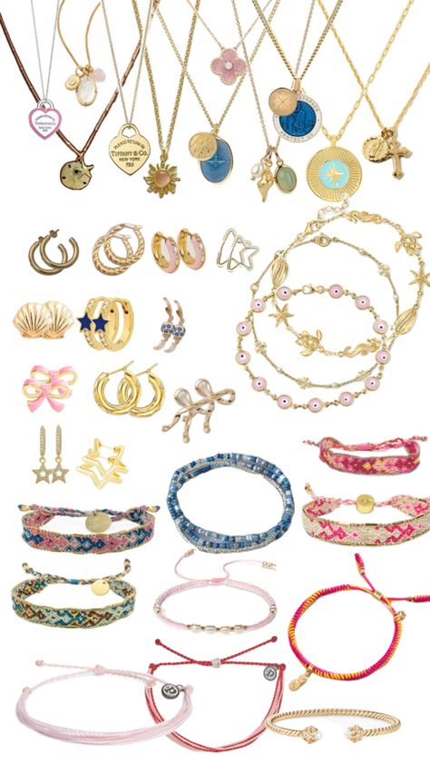 Cheap Pretty Jewelry, Jewellery For School, Where To Get Cheap Jewelry, Cute Cheap Jewelry, Jewelry Gold Aesthetic, Christmas Wishlist Cheap, Cheap Christmas Wishlist Ideas, Wishlist Cheap, Where To Get Jewelry