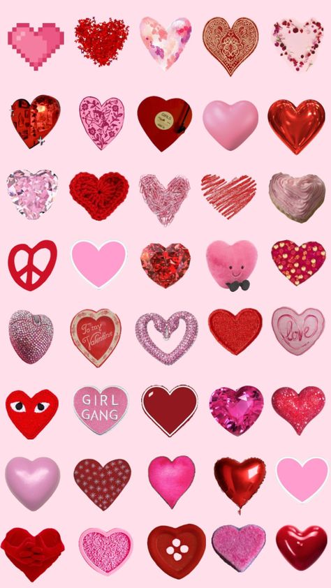 Hearts Aesthetic, Background Phone, Day Aesthetic, Phone Aesthetic, Aesthetic Pink, Iphone Phone, Wallpaper Wallpaper, Red Aesthetic, Pink Wallpaper