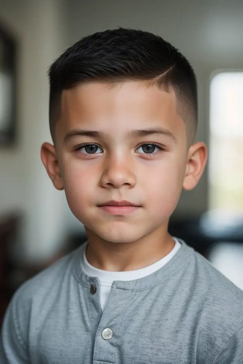 40 Cool Haircuts for Boys Hảir Cut For Toddler Boys, Haircut Fades For Boys, Toddler Boy Buzz Cut, Boys Stylish Haircut, Hair Styles Boys Men, Little Boy Haircuts Short, Boys Haircut Thick Straight Hair, Haircuts For 2 Year Boys, Kid Haircut For Boys