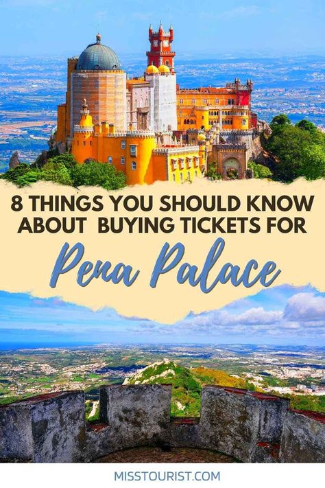 A detailed price comparison to help you get the best Pena Palace tickets. No waiting in line + practical information to help you make the most of your time! Pena Palace Portugal, Transatlantic Cruise, Pena Palace, Day Trips From Lisbon, Portugal Vacation, Central America Travel, Mediterranean Cruise, Travel Plan, Foreign Countries