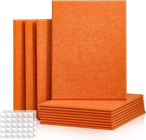 12 Pack Sound Proof Panels 16" X 12" X 0.4" Acoustic Panels with 60pcs Double-sided adhesive, High Density Soundproofing Panels For wall ceiling and doors Decorative Soundproof Wall Panels : Amazon.ca: Musical Instruments, Stage & Studio Aesthetic Sound Proofing, Sound Proof Panels, Soundproofing Panels, Acoustical Panels, Soundproof Wall, Soundproof Room, Foam Panels, Free Standing Wall, Studio Organization