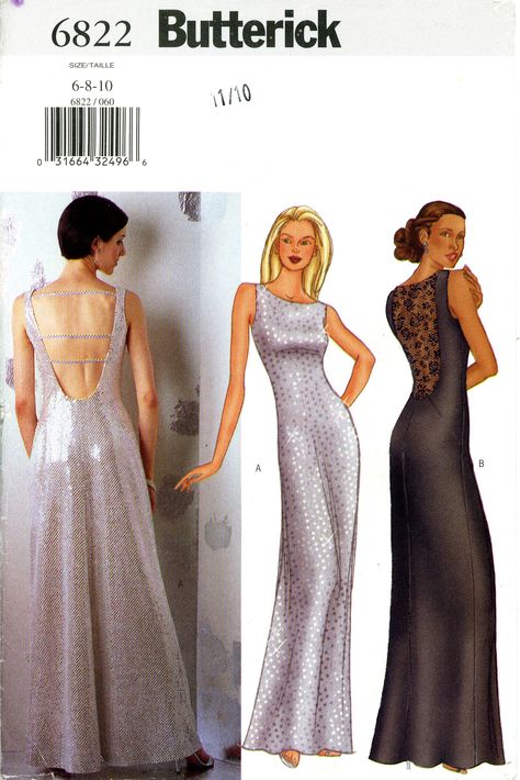 Dress Patterns Uk, Prom Dress Sewing Patterns, Evening Gown Pattern, Evening Dress Sewing Patterns, Patterned Bridesmaid Dresses, Butterick Dress Patterns, Prom Dress Pattern, Party Dress Patterns, Gown Sewing Pattern