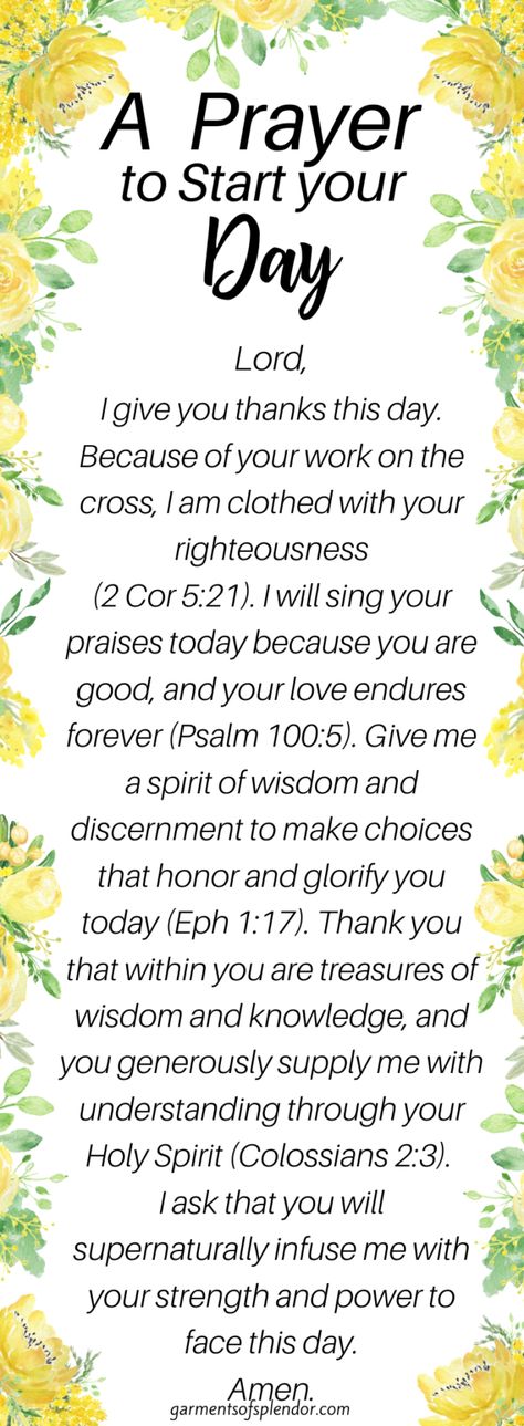 Seven Powerful Morning Prayers to Start your Day - Pray For Morning, How To Pray In The Morning, Prayers With Scripture, Morning Worship Prayers, Morning Scriptures To Start Your Day, Morning Prayers To Start Your Day, Prayer In The Morning, Prayer To Start The Day, Powerful Morning Prayers