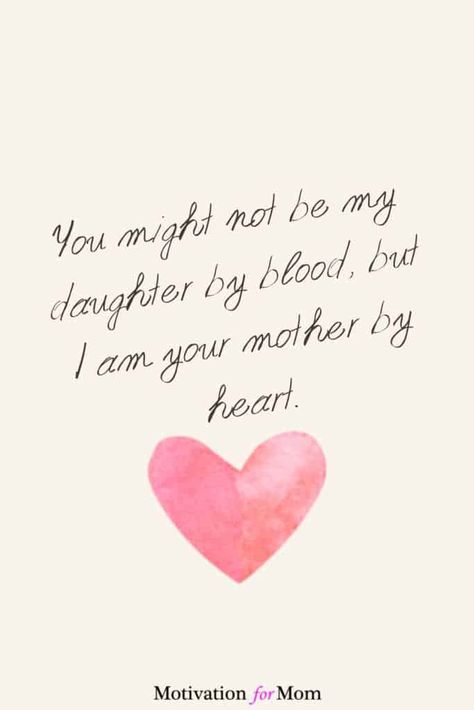 These step daughter quotes show just how loved a daughter is by her stepmom or stepdad! I Love You Step Daughter Quotes, Loving A Daughter Quotes, I Love My Step Daughter Quotes, Step Mom And Daughter Quotes, Step Daughter Quotes From Mom, Quotes For Step Daughters, Step Mom To Step Daughter Quotes, Daughters Boyfriend Quotes, Stepdaughter Quotes Love