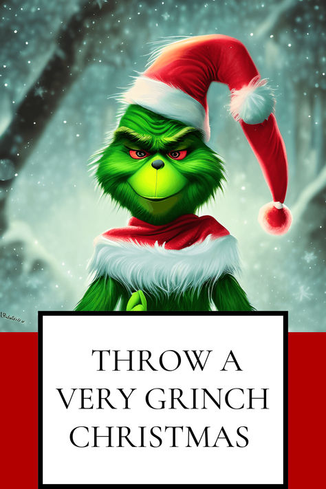 "🎄 Get ready to grow your heart three sizes! Dive into our latest blog for the ultimate guide on throwing a 'Very Grinch Christmas Party' 🎉. From Grinchy invites to Whoville decor, we've got you covered with creative ideas for every aspect of your festive celebration. 🍪🎁🎶 #GrinchmasParty #HolidayFun #GameNightsGalore" Grinch Cave Ideas, Grinch Christmas Decorations Whoville Party Ideas, The Grinch Themed Christmas Party, Adult Grinch Christmas Party, Whoville Birthday Party Ideas, Whoville Party Ideas, The Whos From Whoville, Grinch Backdrop Ideas, Grinch Christmas Theme Ideas