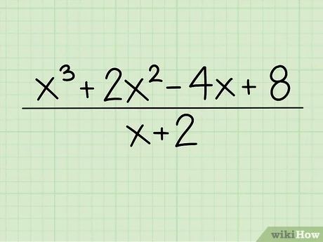 How to Divide Polynomials Using Synthetic Division: 12 Steps Dividing Polynomials, Synthetic Division, Long Division, 12 Steps, Easy Steps, Easy Step, Division, Divider, Step By Step