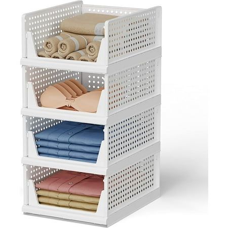 Product description Organize any cabinet with this convenient sliding basket! These stacking bins fit practically everywhere and offer plenty of room in your kitchen (under the sink or on your countertop), pantry, lobby, bathroom, bedroom, or closet. You can easily stack them high and low for maximum space utilization! Specifications: --- Condition: 100% Brand New --- Material: Plastic --- Color:White --- Size: 43*18.5*32.5cm/ 16.9*7.3*12.8inch More Features: --- Elegant Surface Exquisite workma Folding Wardrobe, Foldable Wardrobe, Clothes Drawer Organization, Wardrobe Storage Boxes, Plastic Storage Drawers, Clothes Shelves, Closet Storage Bins, Storage Bins Organization, Plastic Drawer Organizer