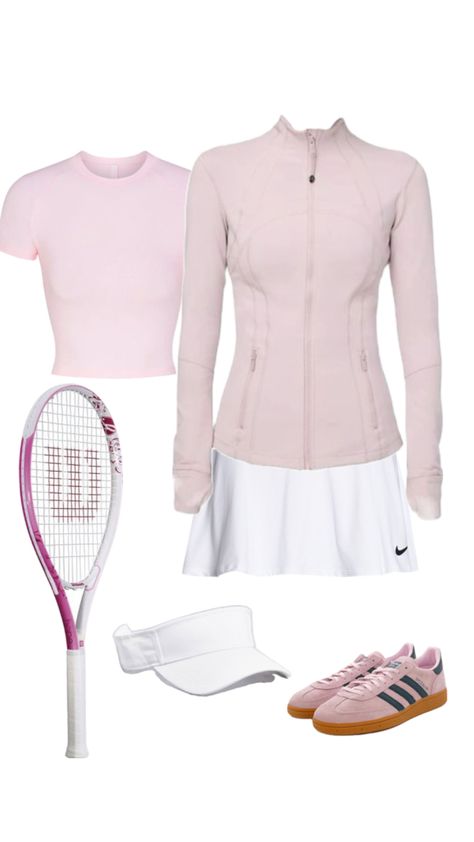 tennis outfit Active Wear Fashion, Outfit Sporty, Gymwear Outfits, Tennis Lessons, Tennis Outfit, Working Out Outfits, Tennis Gear, Gym Fits, Tennis Clubs