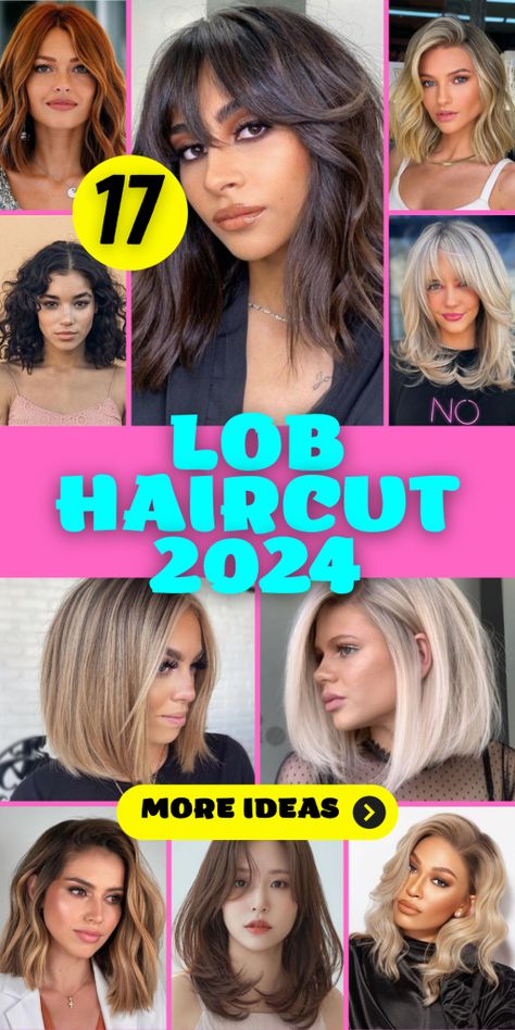 Explore 17 trendy lob haircut ideas for 2024, including long, short, curly, and fine hair styles. Discover the perfect lob haircut to enhance your unique look and complement your face shape. Short Curly Fine Hair, Lob Haircut Fine Hair, Trendy Lob Haircut, Curly Fine Hair, Round Face Long Bob, Curly Lob Haircut, Long Lob Haircut, Lob Haircut Straight, Fine Hair Styles