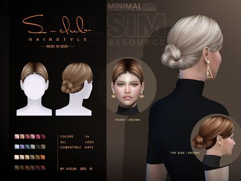 Sims 4 Wedding Hair, Sims Royal, Wedding Hair Updo, Ts4 Hair, Royal Hair, Sims 4 Cc Hair, The Sims 4 Cabelos, Sims 4 Tsr, Sims 4 Cas Mods