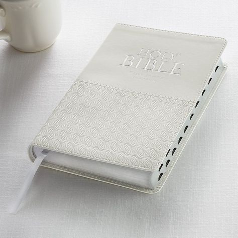 White Bible, Year Bible Reading Plan, One Year Bible, Christian Art Gifts, Bible King James Version, Bible Humor, Kjv Bible, Christian Resources, King James Bible