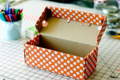 flax & twine: A Birthday Treasure Box Fabric Covered Shoes, Orange Balls, Turning Three, Fabric Covered Boxes, Homeschool Crafts, Wrap Shoes, Shoe Boxes, My Nephew, How To Make Box