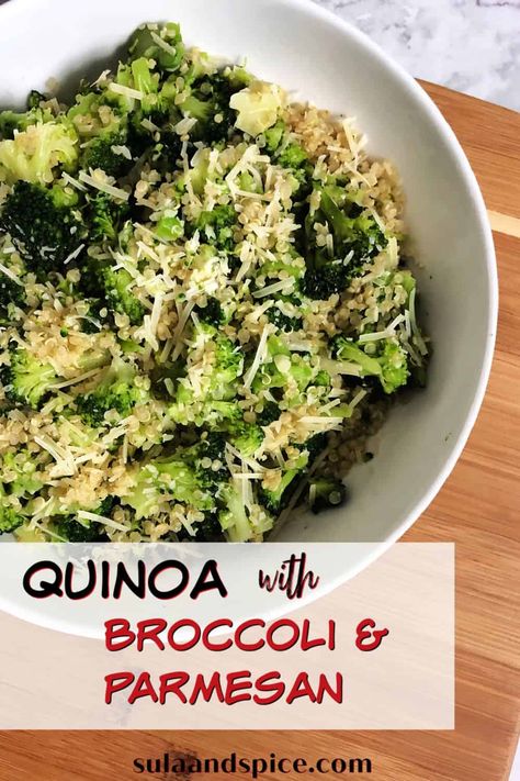 pin for quinoa broccoli parmesan Quinoa Recipes Side Dish, Broccoli Parmesan, Healthy Liver Diet, Quinoa Broccoli, Quinoa Recipes Easy, Parmesan Broccoli, Vegetarian Meal Prep, Side Dishes For Bbq, Supper Recipes