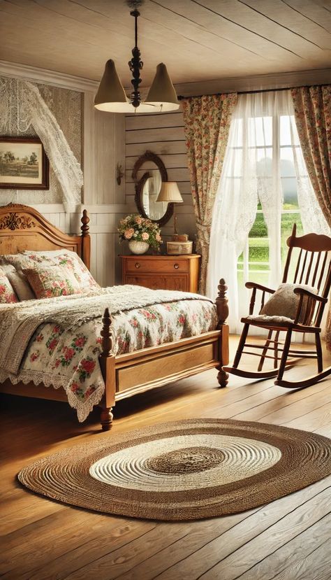 21 Irresistible Country Decorating Ideas That Will Transform Your Home! 🏡✨ Country Decorating Ideas, Country Style Bedroom, Country Dining Rooms, Country Decorating, Cottage Bedroom, Country Style Kitchen, Cottage Interiors, Country Bedroom, Dreamy Bedrooms