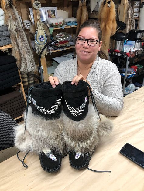 Native American Boots, Indian Boots, Winter Moccasins, Mukluk Boots, Beaded Gloves, Native American Moccasins, Fluffy Boots, Beaded Moccasins, Leather Crafting