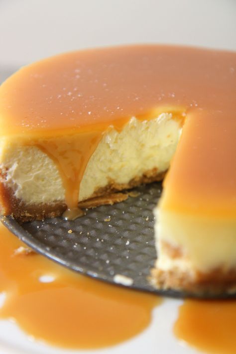 Sweet, Salty and decadent, this cheesecake hits the spot!