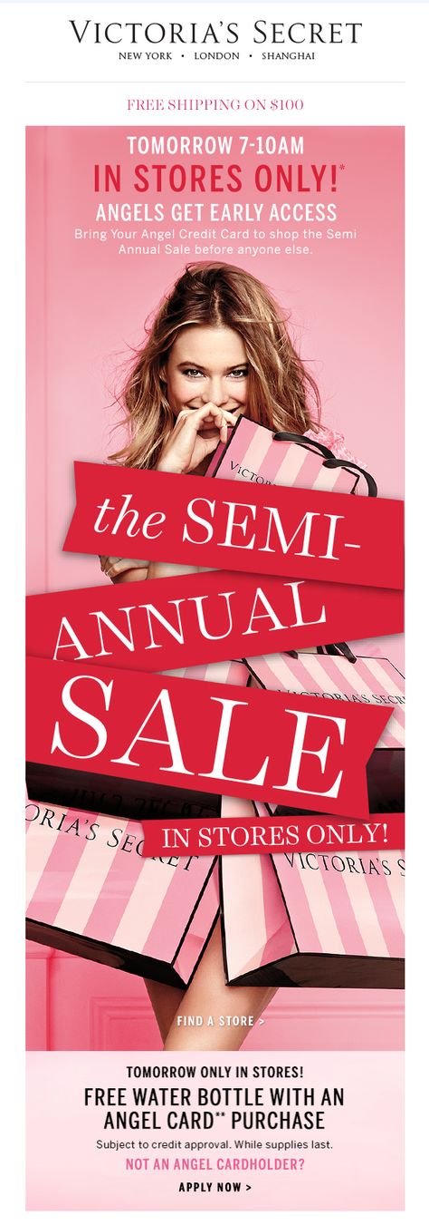 12.28 vs "⏰ Semi-Annual Sale starts tomorrow in stores only!" Year End Sale Poster Design, End Of Season Sale Poster, Sample Sale Poster, Pre Black Friday Sale Graphic, Sale Campaign, Semi Annual Sale, Email Design, Sale Design, Sale Poster