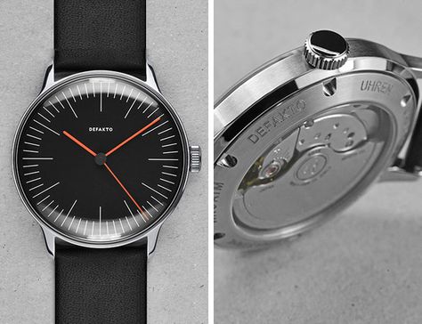 Bauhaus Watch, Watch Concept, Unusual Watches, Timepiece Design, Bauhaus Inspired, Mens Watch Brands, Swiss Watch Brands, Watch Gears, Mens Toys