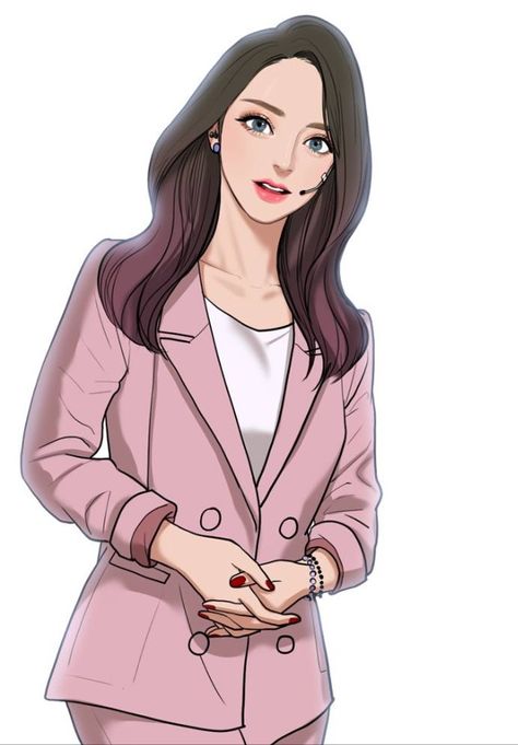 Beauty Web, Korean Anime, Illustration Art Girl, Webtoon Comics, Woman Drawing, Girls Cartoon Art, Digital Art Girl, Girl Drawing, Fashion Sketches