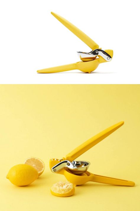 PERFECT TOOL FOR THE JOB: Squeeze out every last drop with this lemon and lime hand juicer that produces 20% more juice than other citrus juicers HIGH QUALITY DESIGN: Innovative dual-gear mechanism increases pressing power to reduce hand fatigue. Durable nylon and stainless steel construction ensures a long lifetime of use#affiliate Bottle Fridge, Gear Mechanism, Freezer Accessories, Hand Juicer, Manual Juicer, Must Have Kitchen Gadgets, Amazon Kitchen Gadgets, Citrus Juicer, Kitchen Range