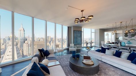 45 E 22nd St #60 / IMG - Matterport 3D Showcase Hudson Yards, Penthouse Apartment, Design Del Prodotto, Nyc Apartment, World Of Interiors, Interior Design Firms, Luxury Apartments, Design Firms, 인테리어 디자인