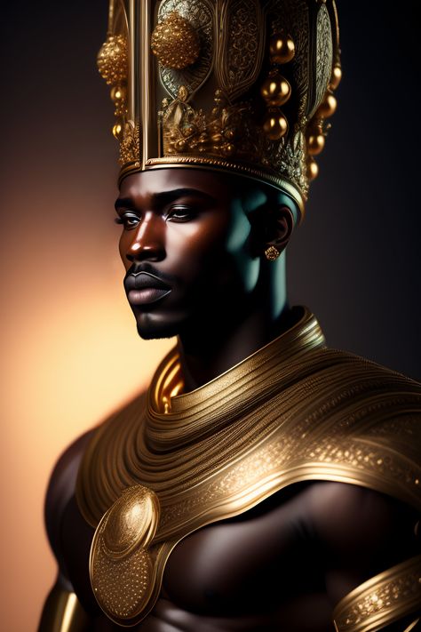 Royalty Concept Art, God Fashion, Black Royalty, Black God, Painting Patterns, Concept Art, Royalty, Black, Art