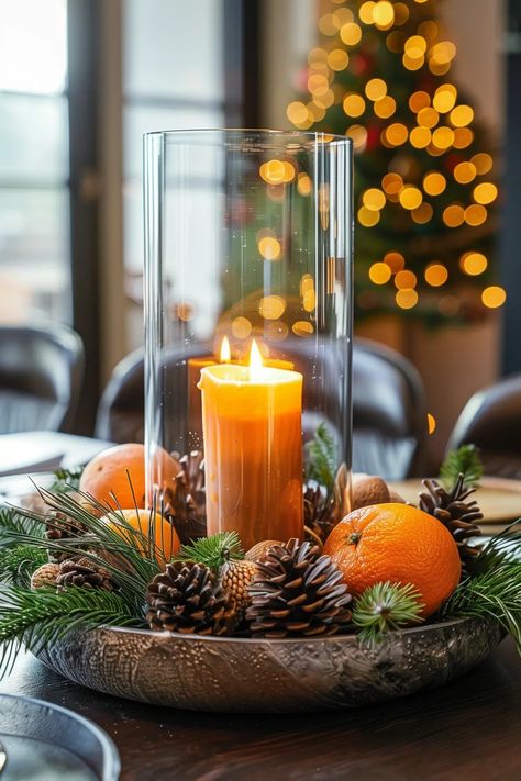 Xmas Tables, Elegant Christmas Centerpieces, Ideas Decoracion Navidad, Xmas Centerpieces, Samantha Wedding, Deco Table Noel, Fall Table Centerpieces, Holiday Inspo, Christmas Table Centerpieces