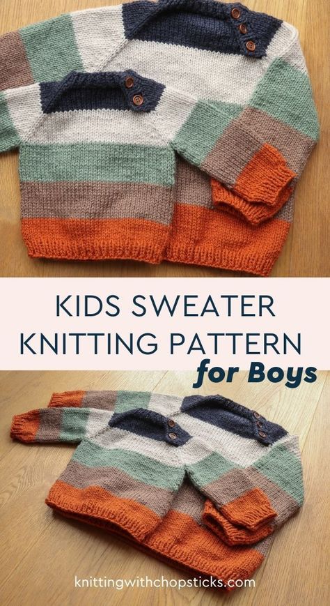 Boys Knit Sweater, Boys Knitted Sweater Patterns Free, Knit Toddler Sweater Pattern Free, Boys Sweater Knitting Pattern Free, Kids Knitting Patterns Free, Toddler Sweater Knitting Pattern Free, Simple Sweater Knitting Pattern, Boy Sweater Knitting Pattern, Knitting For Kids Boys