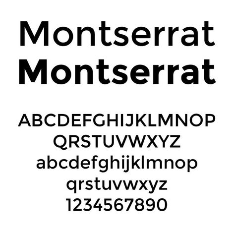 Minimalist Typography - Sans Serif Fonts Best Fonts For Websites, Montserrat Font, Font Love, Quotes Logo, Top Fonts, Fonts Quotes, Light Font, Minimalist Font, Popular Fonts