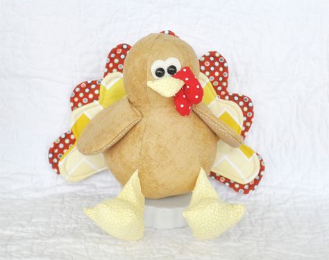 #TullytheTurkey PDF sewing pattern Stuffed Animal Diy, Diy Turkey, Baby Gifts To Make, Felt Animal Patterns, Turkey Pattern, Diy Thanksgiving, Turkey Thanksgiving, Thanksgiving Centerpieces, Sewing Patterns For Kids