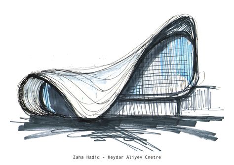 #Architecture #architecutraldrawing #sketch #art #artwork #zahadid Zaha Hadid Architecture Sketches, Building Drawings, Architecture Design Sketch, Zaha Hadid, Sketch Art, Sewing Project, Design Sketch, Architecture Drawing, Interior Architecture Design