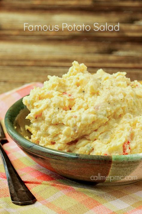 Finney's Famous Potato Salad Barbecue Side Dishes, Easter Side Dishes, Creamy Potato Salad, Potato Salad Recipe, Potato Side Dishes, Potatoe Salad Recipe, Potato Dishes, Side Salad, Soup And Salad