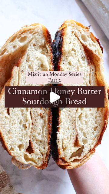 Cinnamon Honey Butter Sourdough, Honey Sourdough Bread, Emily Christensen, Simple Sourdough Bread, Sourdough Ideas, Roadhouse Rolls, Simple Sourdough, Texas Roadhouse Rolls, Cinnamon Honey Butter