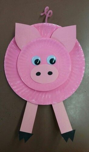 9 Cute Pig Arts and Crafts Ideas for Kids and Toddlers Pig Arts And Crafts, Crafts Ideas For Kids, Arts And Crafts Ideas, Farm Animal Crafts, Pig Crafts, Paper Plate Crafts For Kids, Farm Preschool, Farm Crafts, Cute Pig