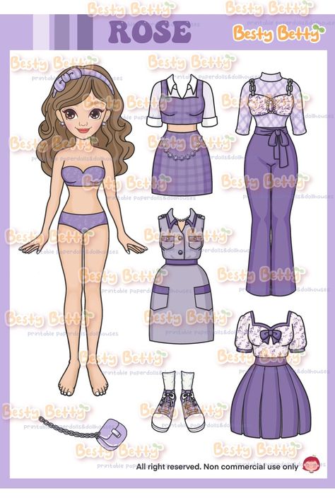 Dress Up Doll Printable, Paperdolls Printable Free Doll Clothes, Paper Doll Dress Up, Paper Dolls Printable Templates Cut Outs, Paper Diy Printable, Paper Barbie Doll, How To Make Paper Dolls, Cute Paper Dolls Printable, Paper Doll Clothes Printable