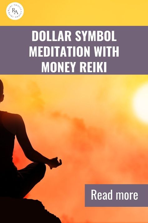 Attract Abundance and Prosperity with Dollar Symbol Meditation Learn how to use the Dollar Symbol of Money Reiki in Meditation to cleanse negative energies around money and attract wealth. Click to read more and follow us for more ideas. #MoneyReiki #DollarSymbolMeditation #AttractWealth #moneymanifestation #reikiamazes #loa #meditation Money Reiki, Dollar Symbol, Guided Meditation Scripts, Meditation Scripts, Reiki Symbols, Reiki Practitioner, Attract Abundance, Improve Focus, It's Going Down