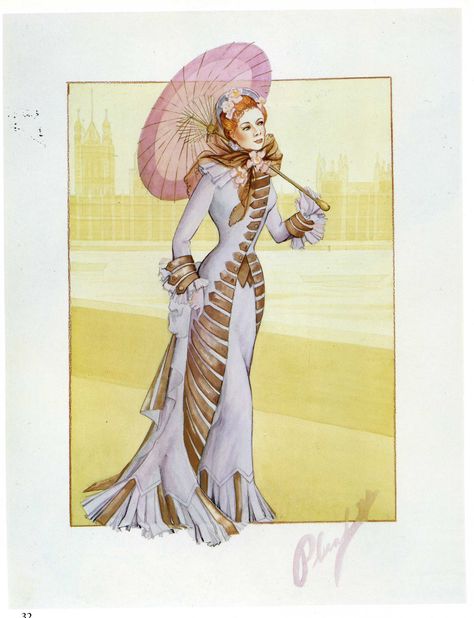 Plunket Walter Plunkett, Costume Sketches, Greer Garson, Hollywood Costume, Victorian Goth, Costume Designer, Stage Costume, Movie Costumes, Fashion Images