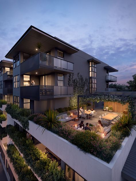 Apartment In Australia, Luxury Building Architecture, Modern Apartment Building Exterior, Luxury Apartments Exterior, Apartment Building Exterior, Luxury Apartment Building, Newcastle Australia, Apartment Exterior, Australia House