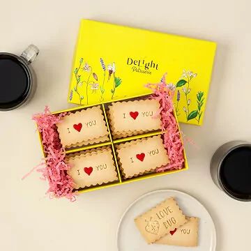 427 The Best Valentine's Day Gifts | Gifts For Couples, Relationship Tech and More! | Uncommon Goods Cookies Unique, Cookies Birthday, Baby Naming, Uncommon Goods, Love Message, Gift Finder, Birthday Cookies, Shortbread Cookies, Love Bugs