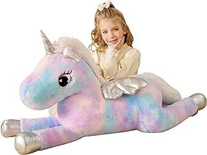 Giant Stuffed Animals, Large Stuffed Animals, Unicorn Stuffed Animal, Space Toys, Unicorn Plush, Christmas 2022, New Dolls, Preschool Toys, Soft Toys